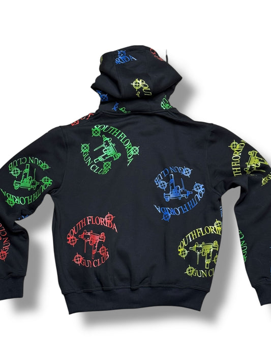 Gun Club All Over Print Hoody
