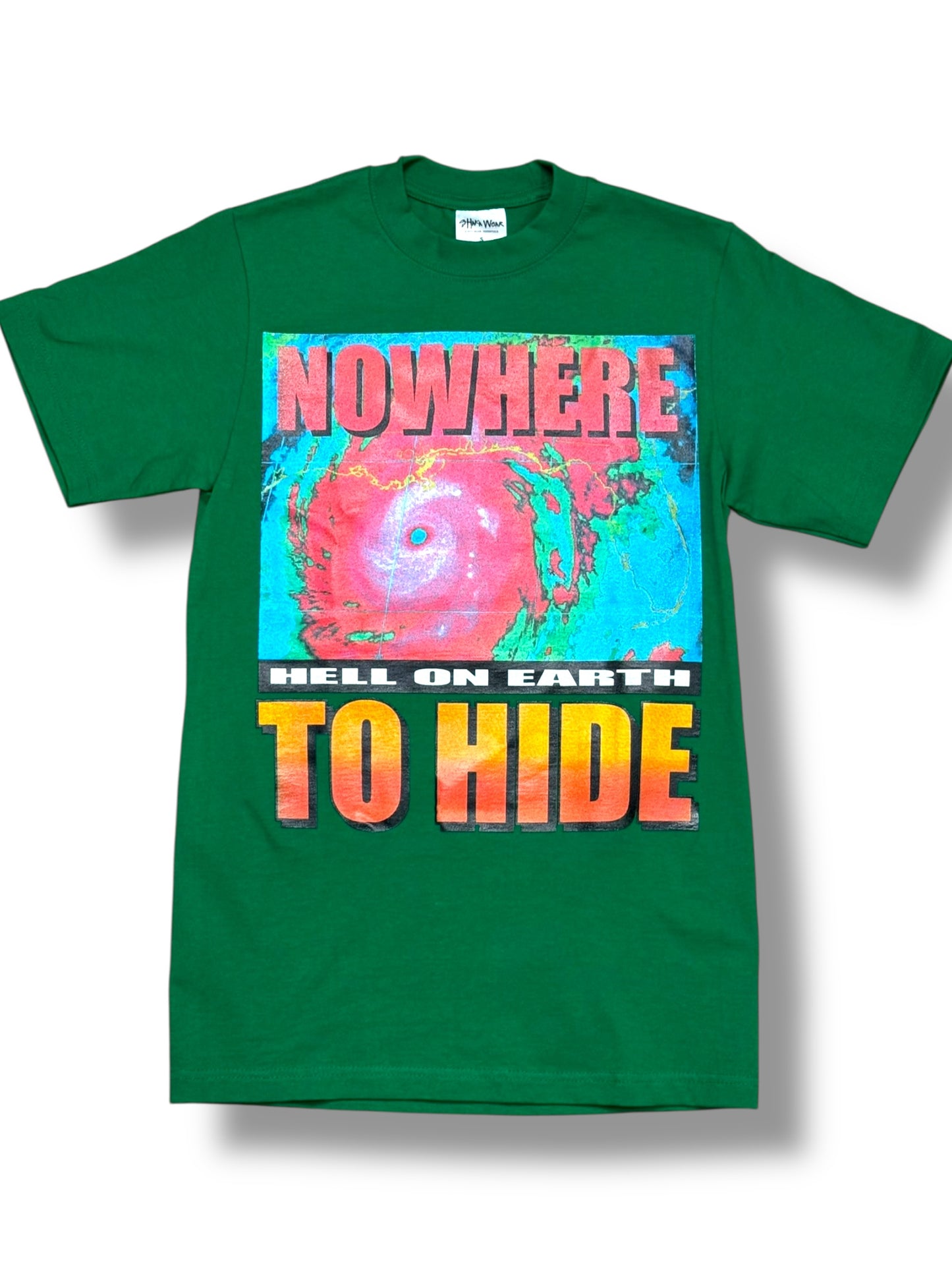 Green NOWHERE TO HIDE Tee